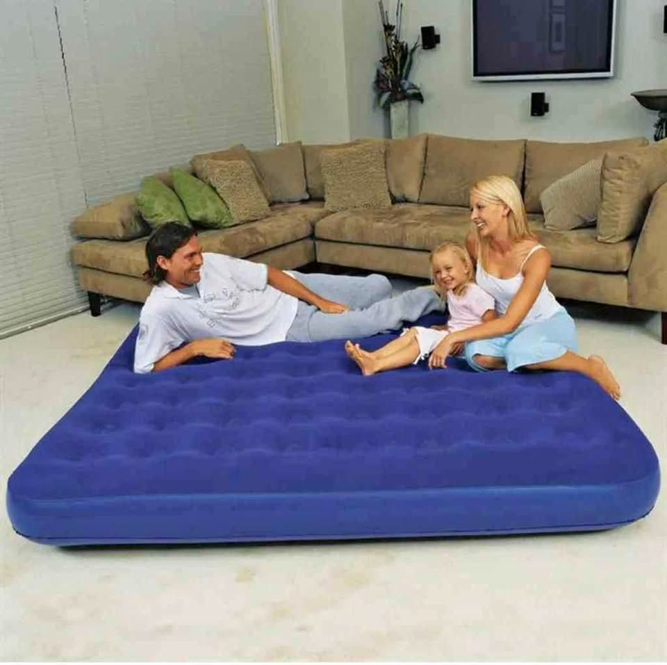 Matelas Gonflable Ultra-Confort – Dormez où vous voulez, comme à la maison.