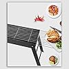 Barbecue, gril à charbon de bois pliable et portable partout