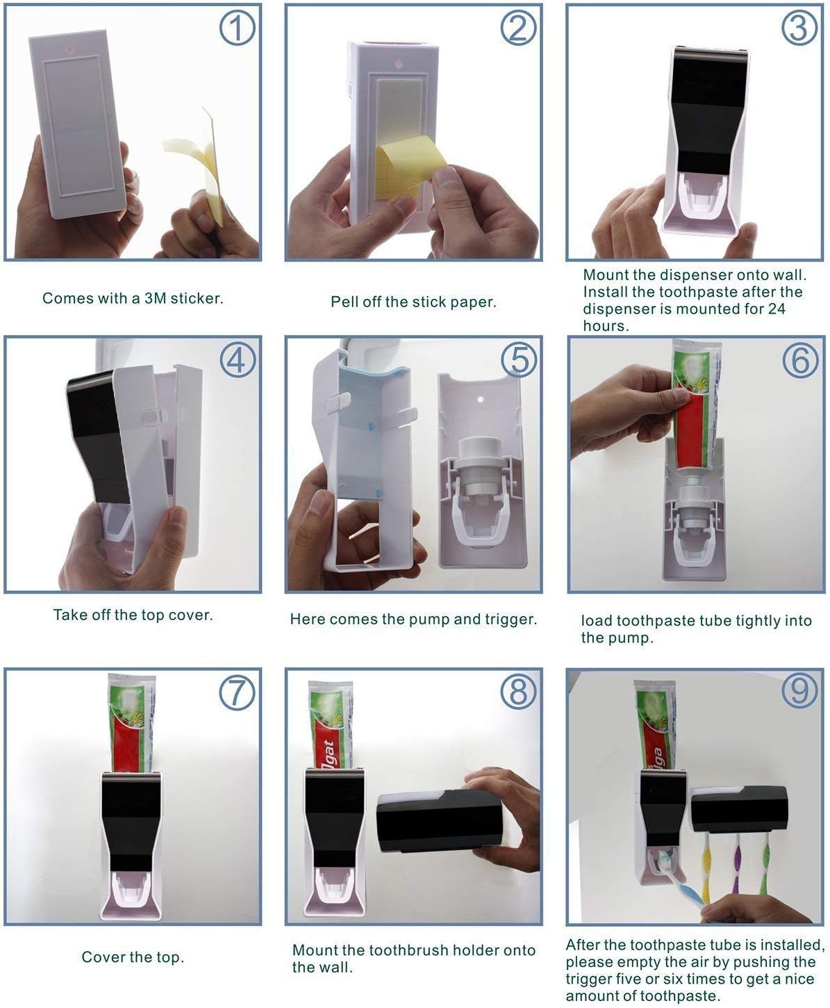 distributeur automatique de dentifrice