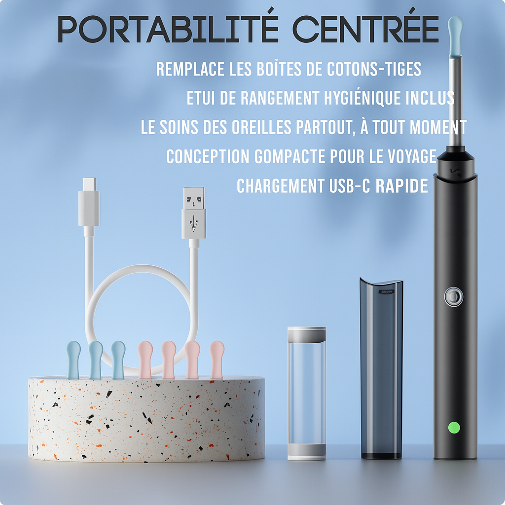 Nettoyeur d’oreilles intelligent