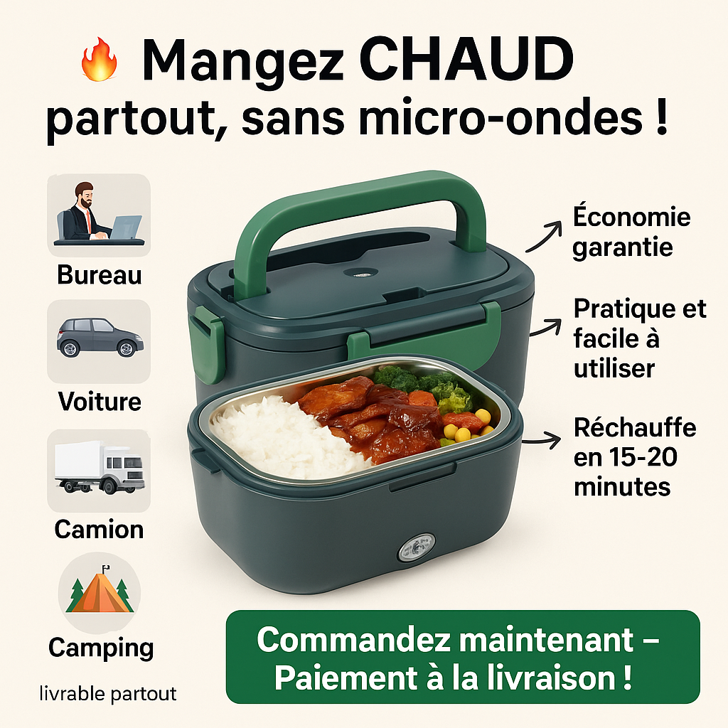 Box Chauffante Pour Aliments | Lunch Box