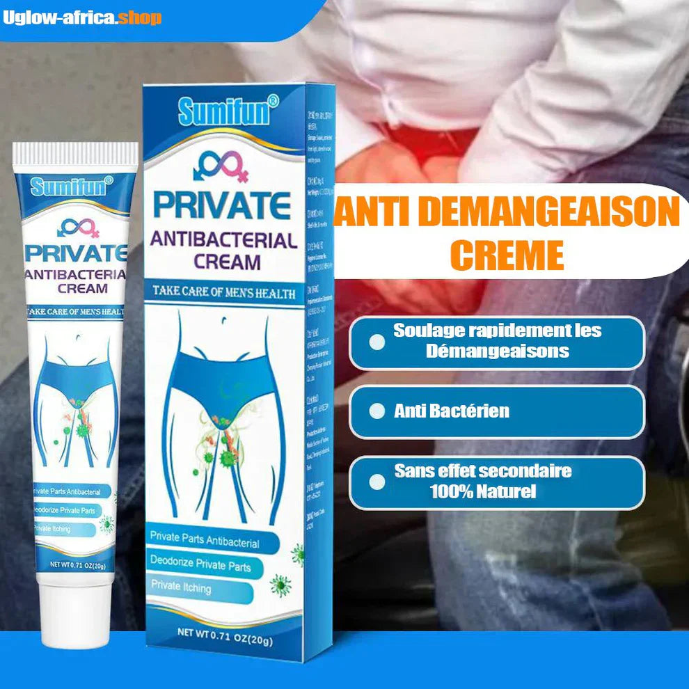 Crème anti-démangeaisons & Antibactérienne cmr