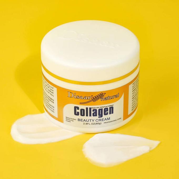 Crème De Collagène, De Crème De Collagène Naturel,Crème Hydratante Visage, Creme Anti Ride,Cou et épaules Stimule le Collagène Pour Obtenir Une Peau Jeune Lisse Ferme Radiante