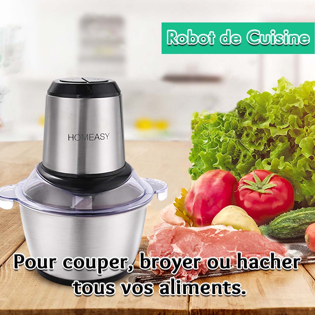 HACHOIR ÉLECTRIQUE À VIANDE ET LÉGUMES