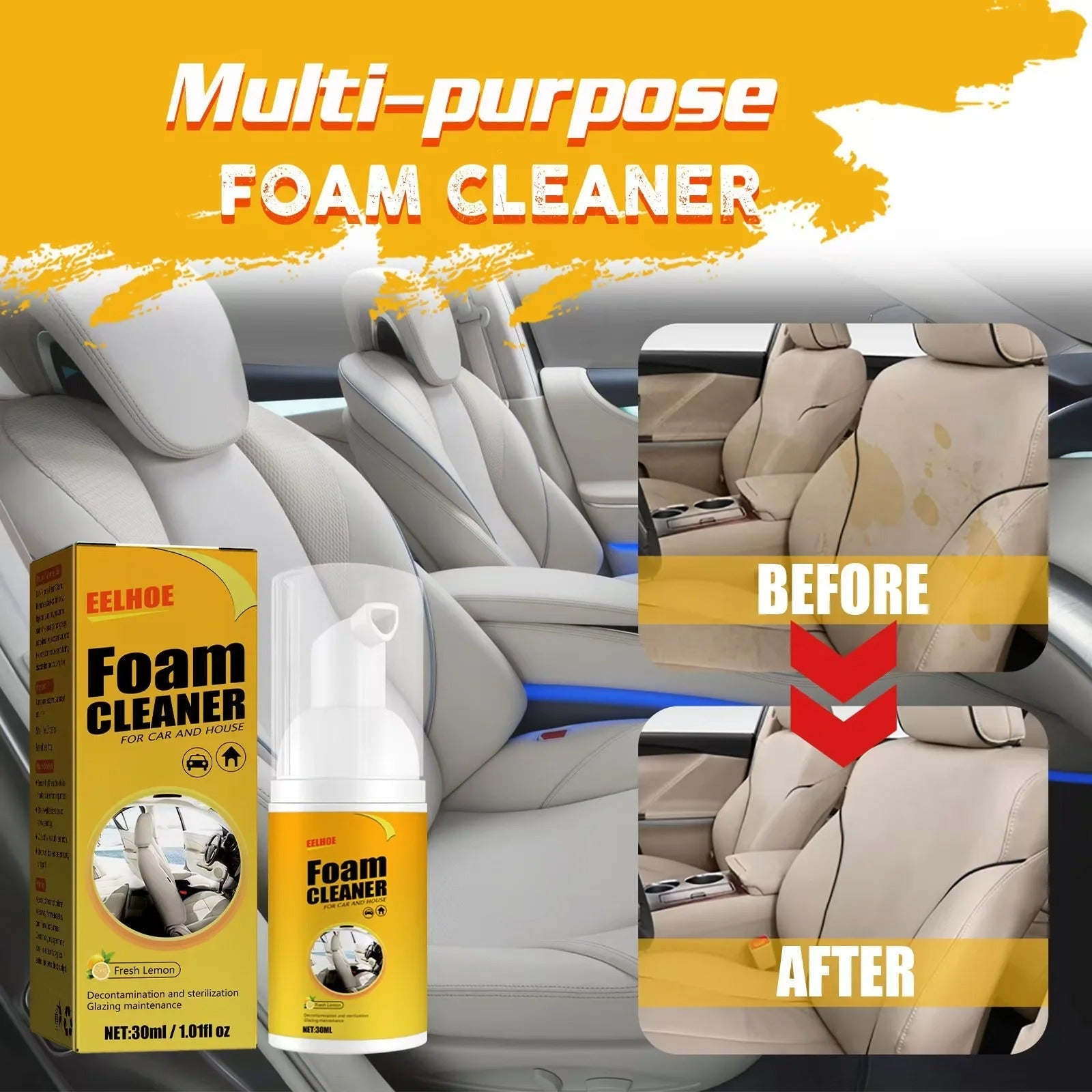 MOUSSE NETTOYANTE FOAM CLEANER