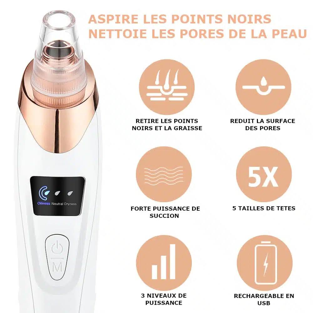 Aspirateur de graisse - Le secret pour une peau clean sans effort !