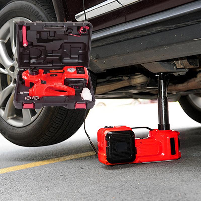 🚗Outils essentiels pour la réparation automobile🛠️ - Cric hydraulique électrique 12V pour voitures