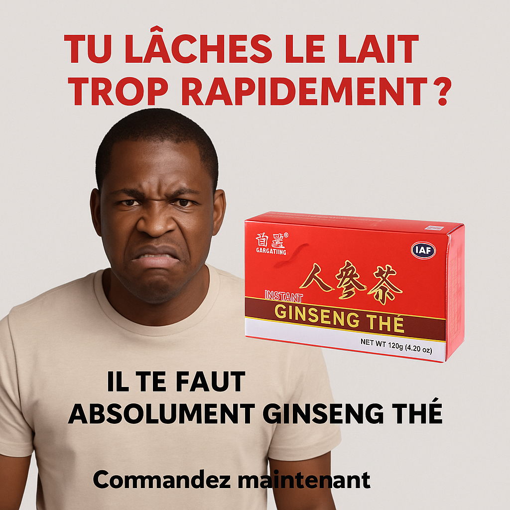 GINSENG TEA NATUREL (Satisfait ou remboursé )
