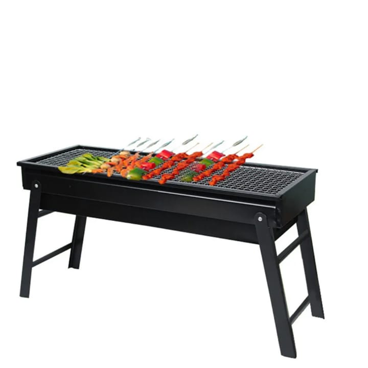 Barbecue, gril à charbon de bois pliable et portable partout