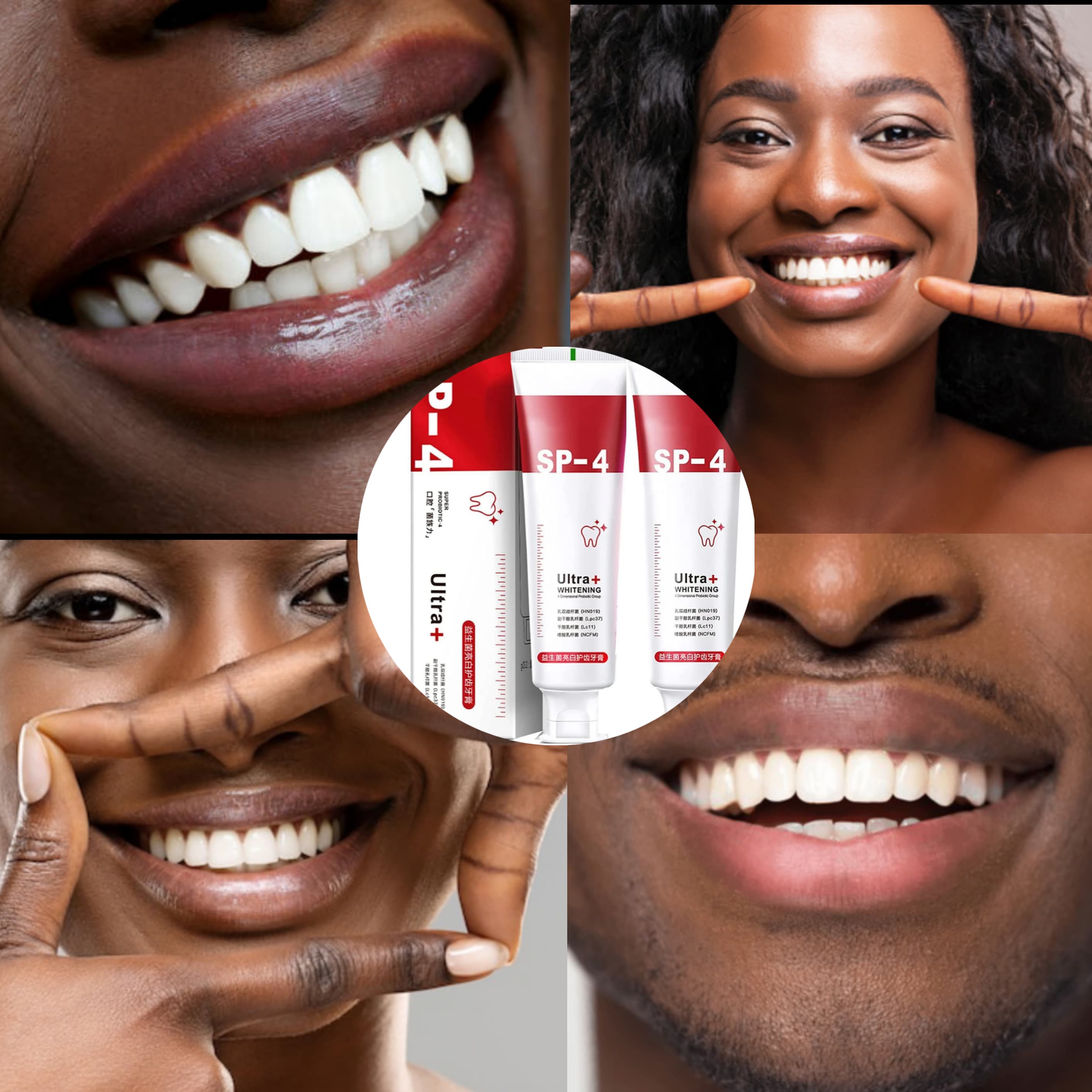 SP-4 Dentifrice blanchissant probiotique Gestion de la santé bucco-dentaire(Élimine des années de taches)